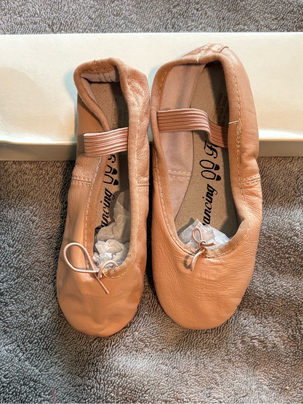 NEW Dancing Fair Girls Pink Ballet Slippers / Shoes